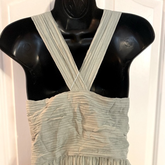 “J. CREW” Silk Chiffon Pleated Special Occasion Gown - Picture 13 of 16